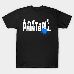 Paintball player Gotcha Paintballer gift idea T-Shirt